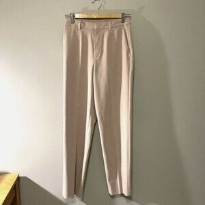 Uniqlo Women's Smart Ankle Pants 2-Way Stretch Tall Pink XS